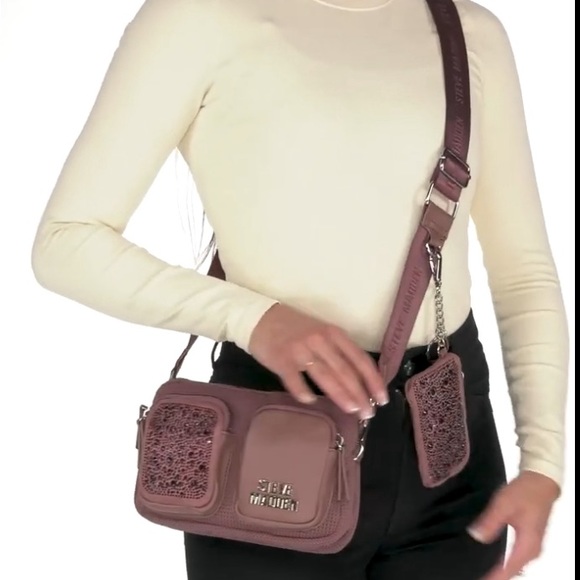 STEVE MADDEN BSHINE BLUSH NUDE CROSSBODY - Picture 15 of 15